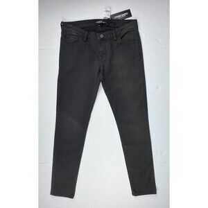 Etienne Marcel Jeans Women’s 28 Black Low Rise Skinny Minimalist NWT